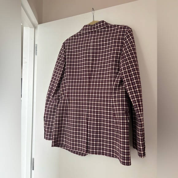 Burberry check cotton blazer - Picture 2 of 2